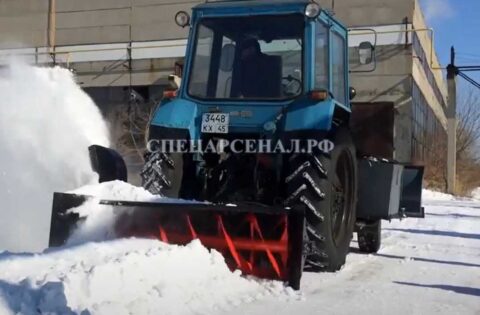 Снегоочиститель МТЗ-82