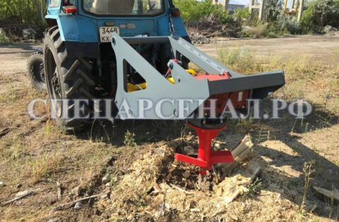 измельчитель пней для трактора мтз