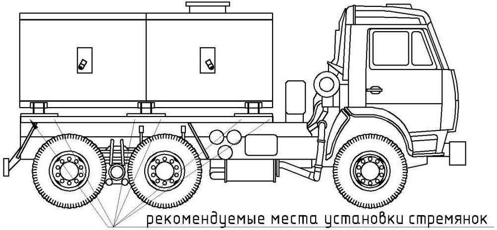 Монтаж поливомоечного оборудования на раму